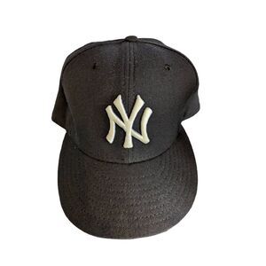 New York Yankees On Field Performance 59 Size 7 3/8 MLB Baseball Hat Cap‎